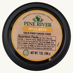 Pine River Cheese Spreads - Spicy Beer